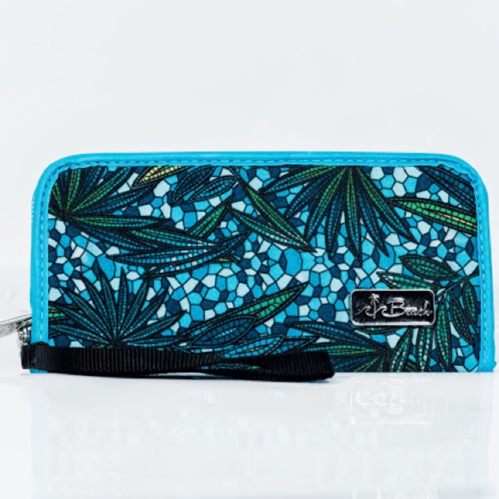 BEACH WALLET WRISTLET MADE FROM NEOPRENE